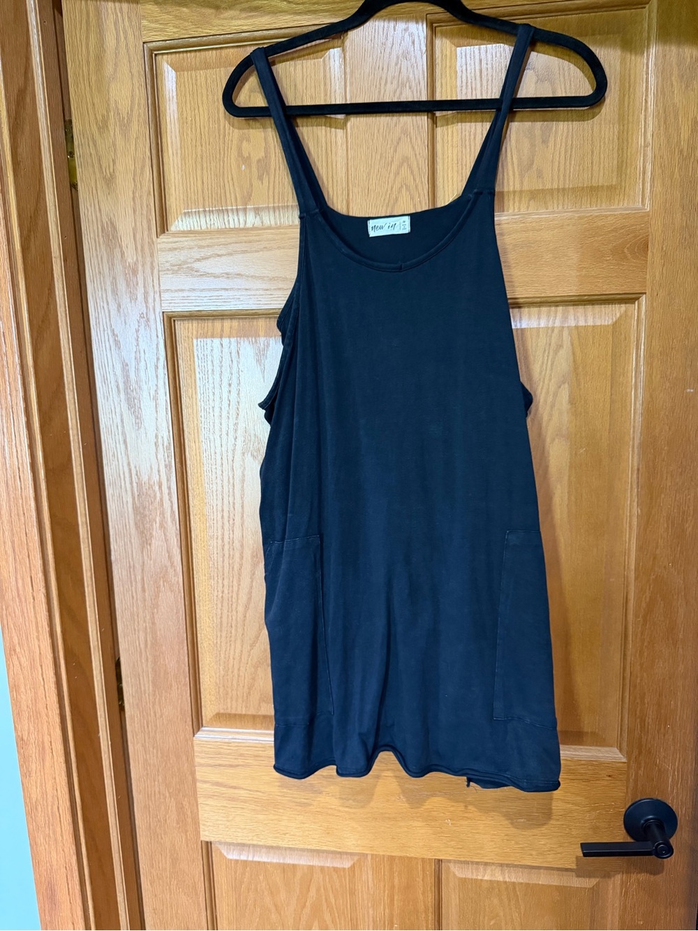 Black Women's Tank Dress/“skort” - Unbranded